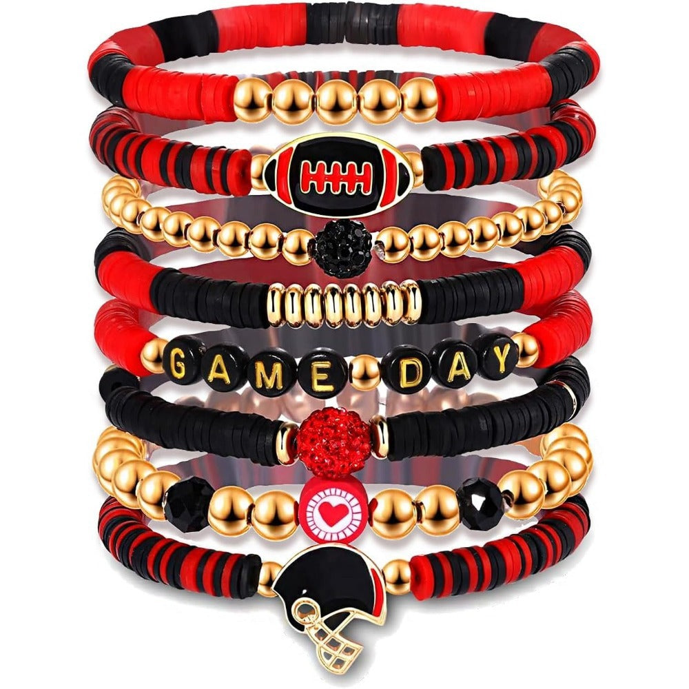 Game Day Football Bracelet