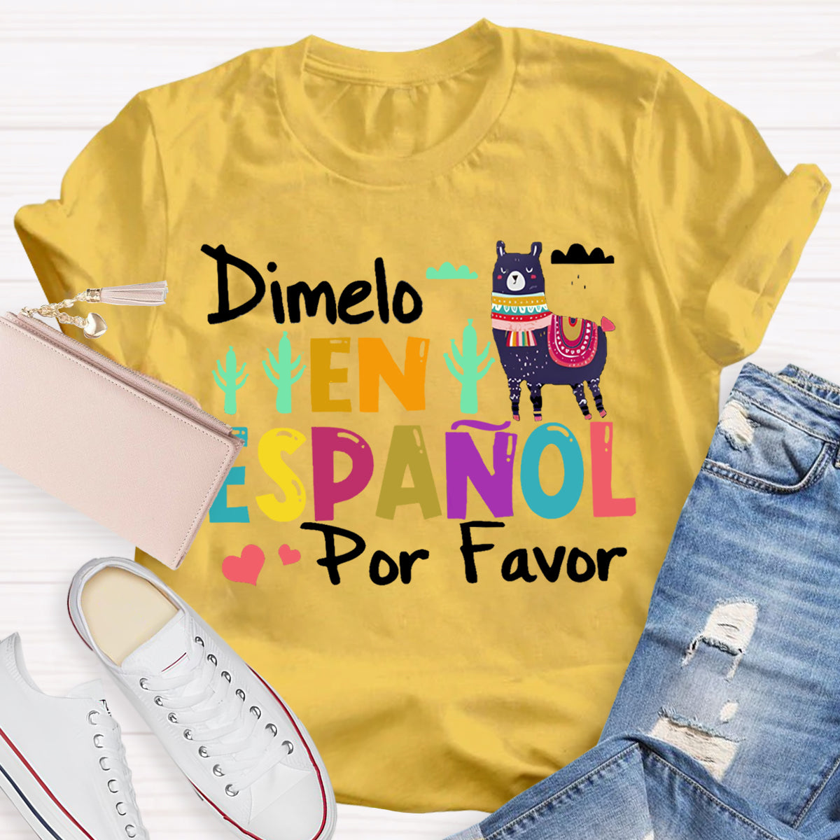 Dimelo En Espanol Por Favor T-shirt
