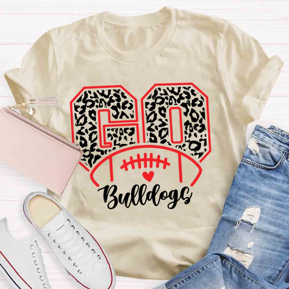 Personalized Mascot Go Teacher T-Shirt