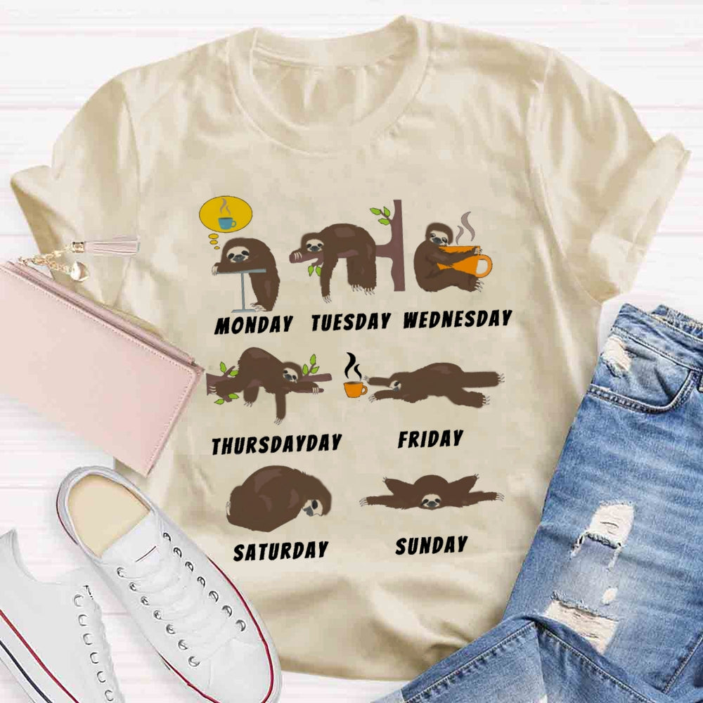Weekly Lazy Mode T-shirt
