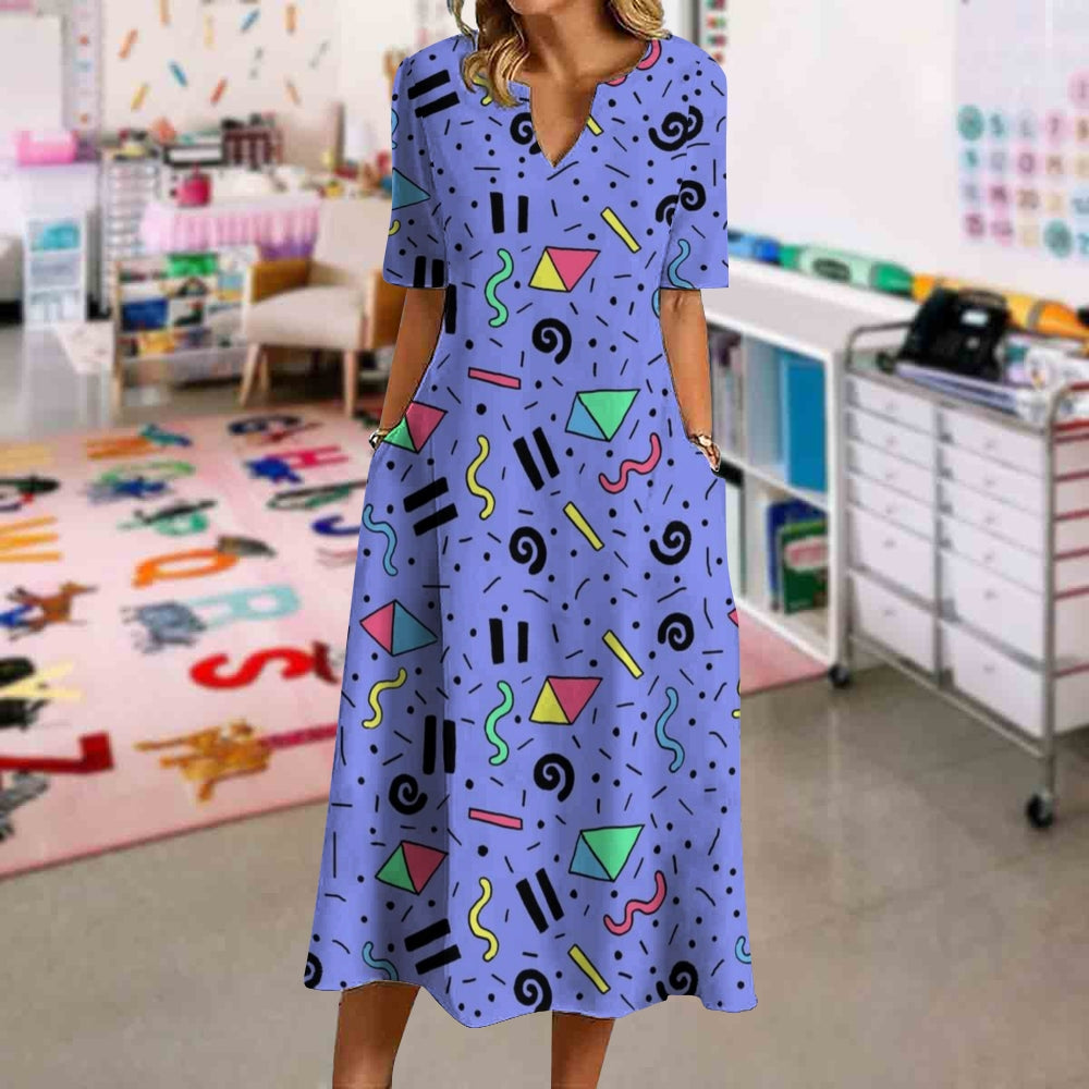 Simple Line Dress