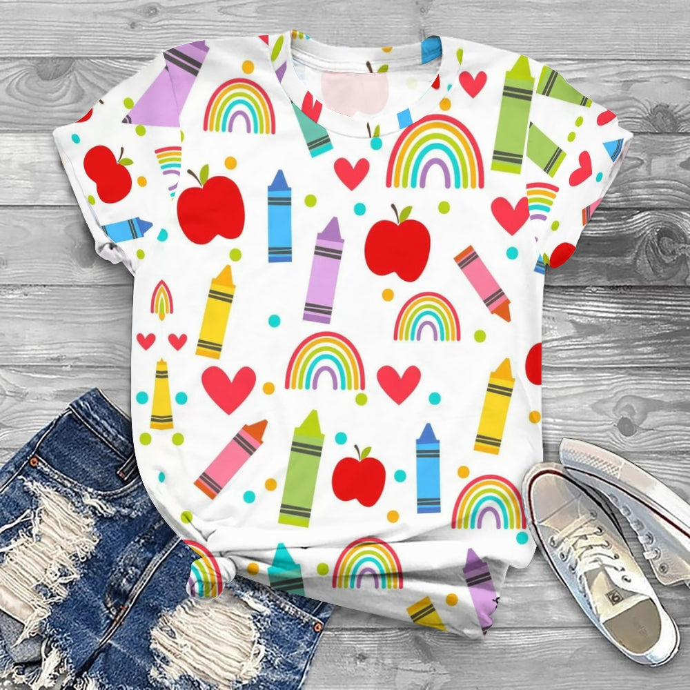 Teacher's Pen Heart T-shirt