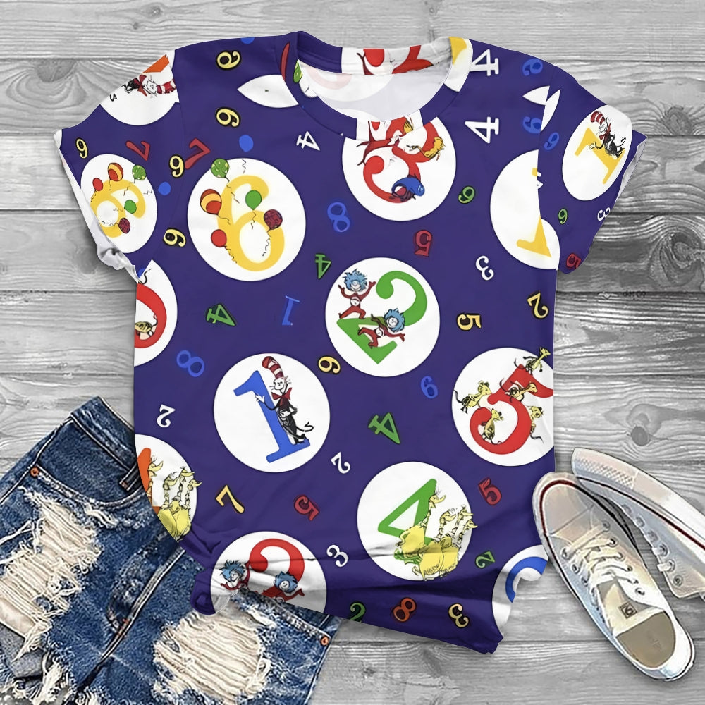 Number Animal T-shirt