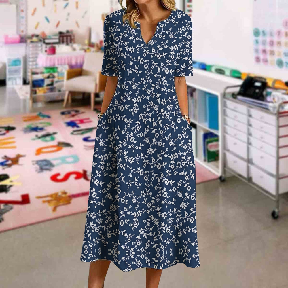 Vintage Boho Summer Dress
