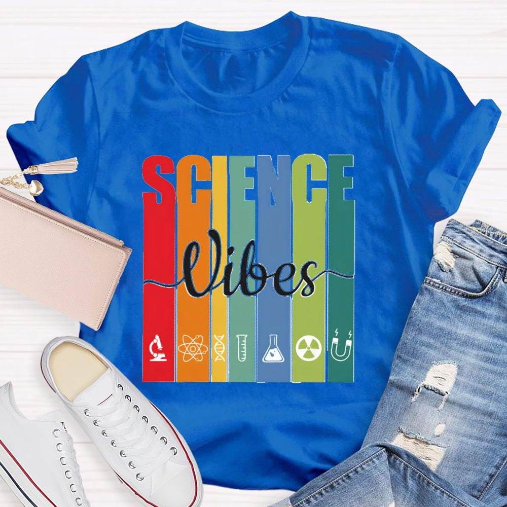 Science Experimental Equipment Test Tube Funnel T-shirt