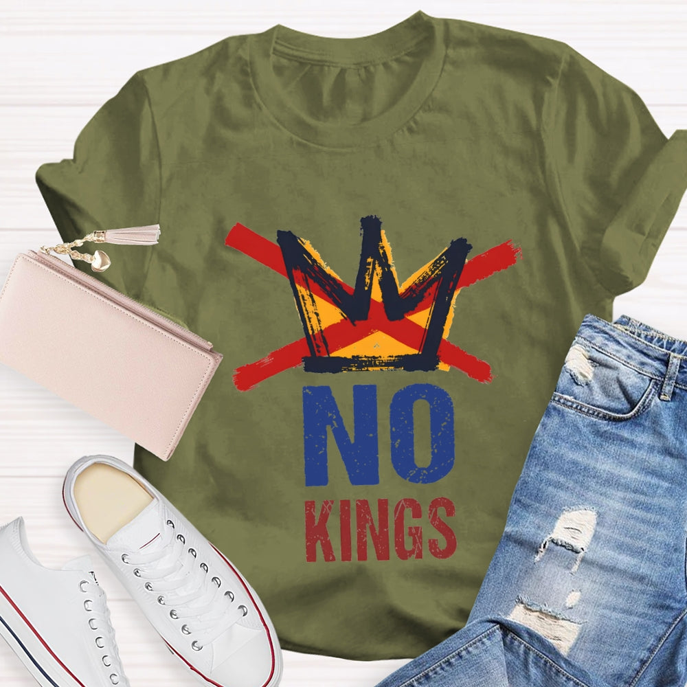 Nope No King Freedom For Everyone T-Shirt