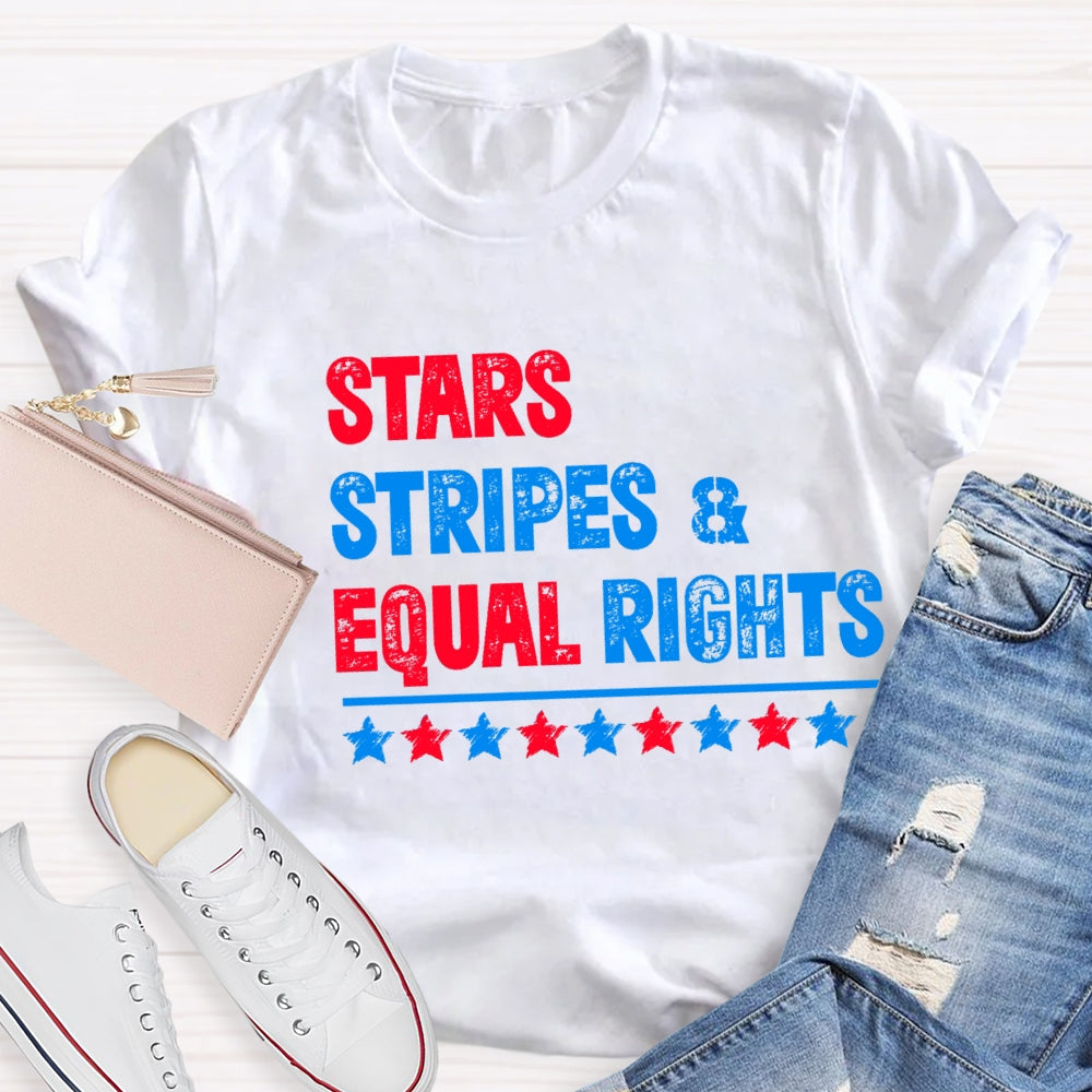Stars Stripes And Equal Rights T-Shirt