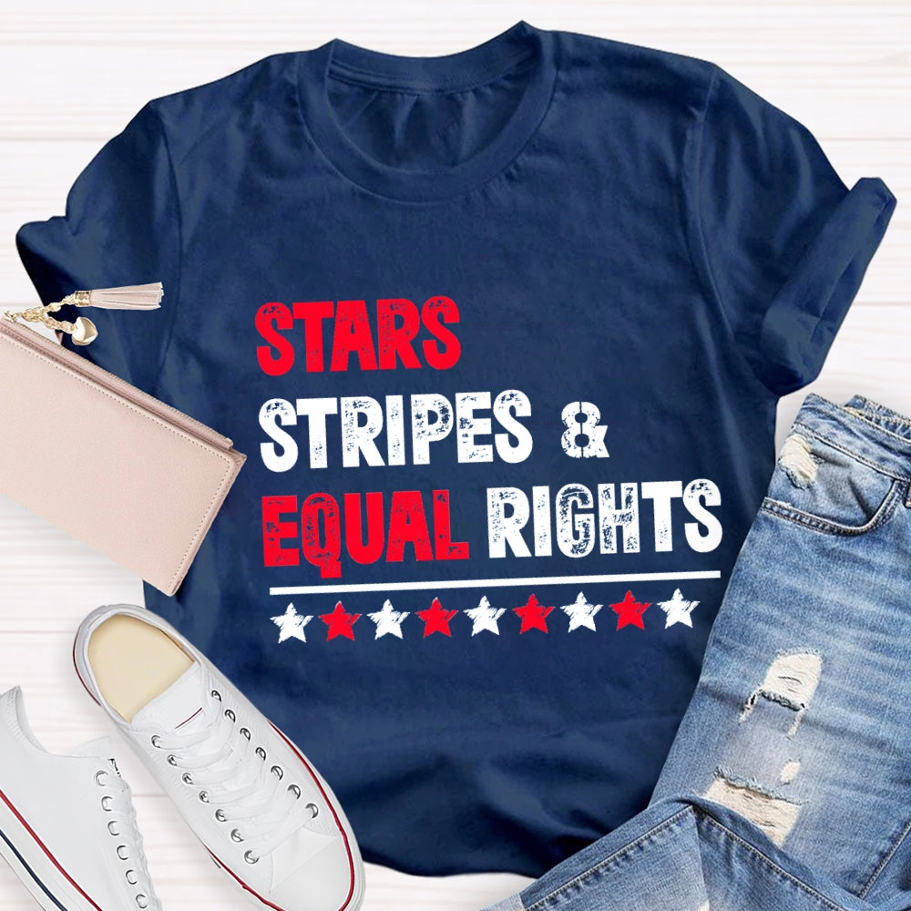Stars Stripes And Equal Rights T-Shirt