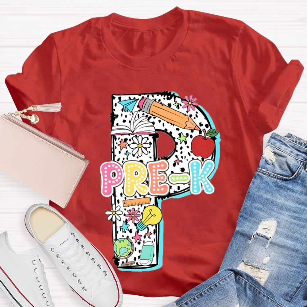 Personalized Grade Back to School T-Shirt