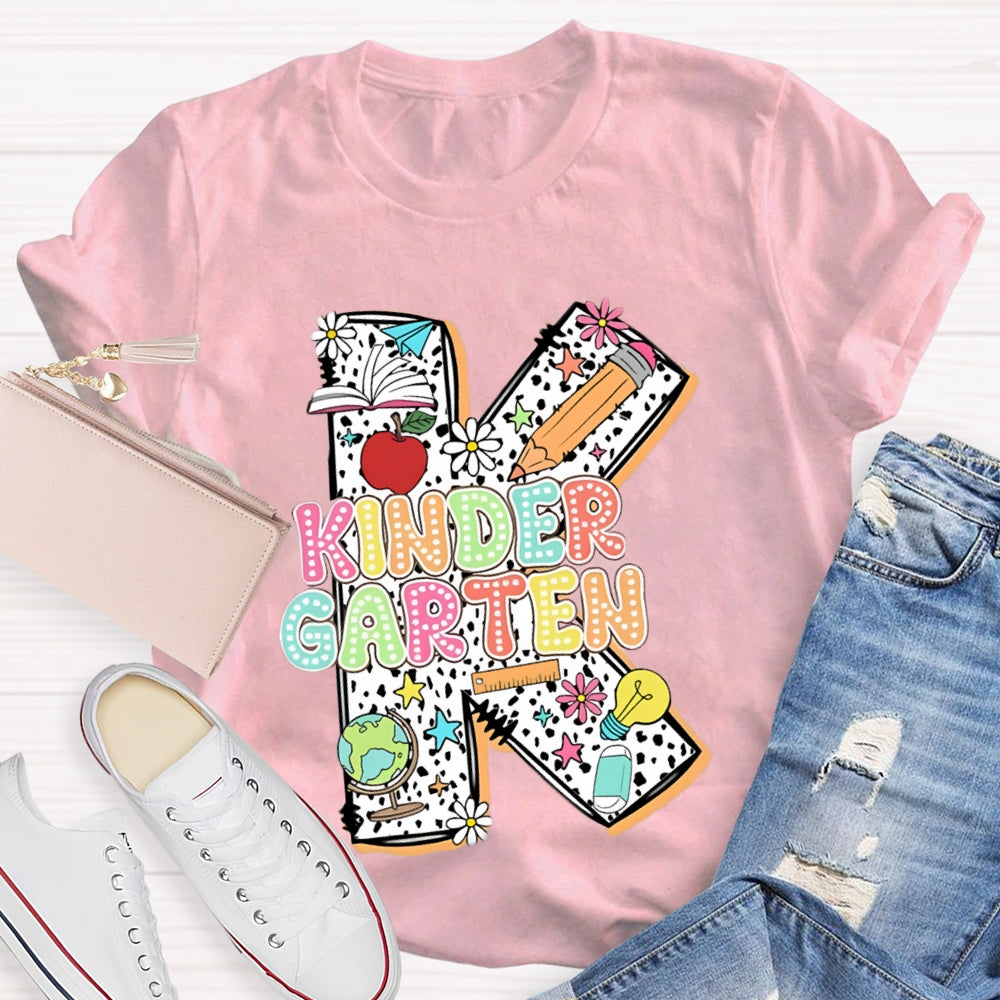 Personalized Grade Back to School T-Shirt