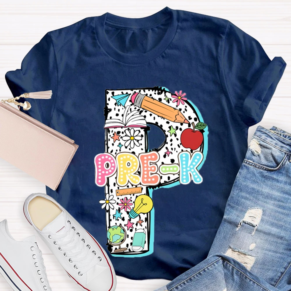 Personalized Grade Back to School T-Shirt