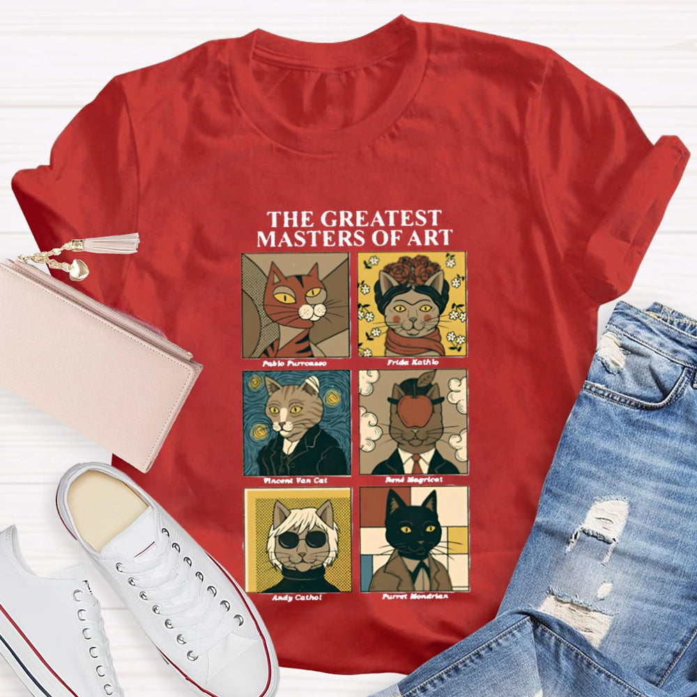The Greatest Masters Of Art Teacher Shirt