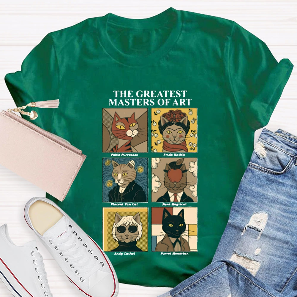 The Greatest Masters Of Art Teacher Shirt