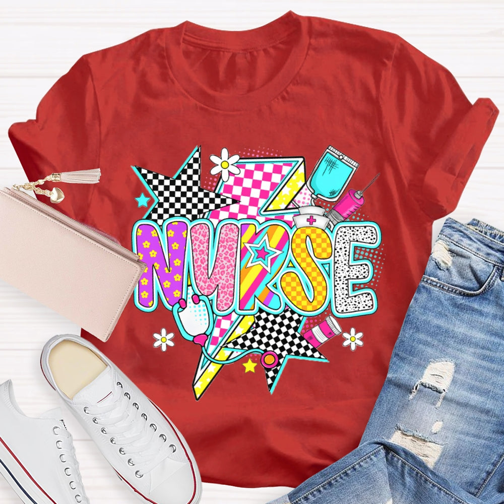 School Nurse Shine Like A Star T-shirt