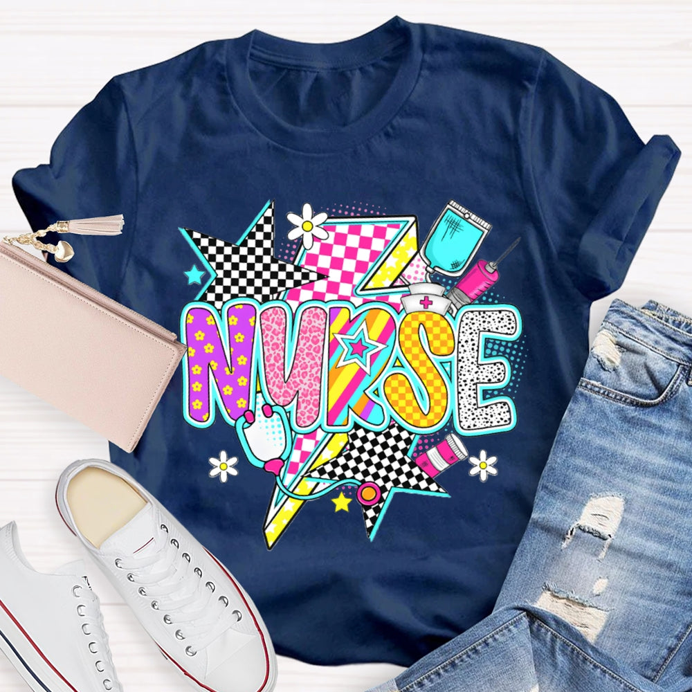 School Nurse Shine Like A Star T-shirt