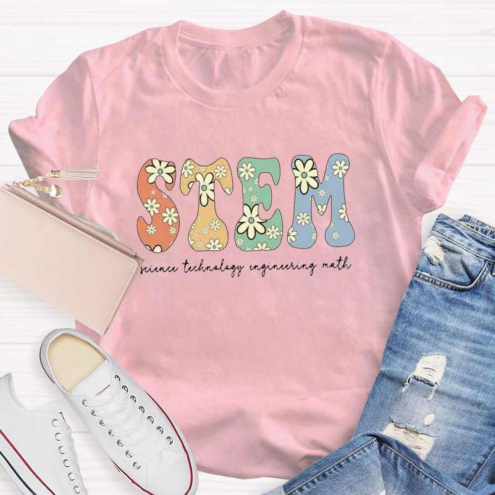 Science Technology Engineering Math STEM Shirt