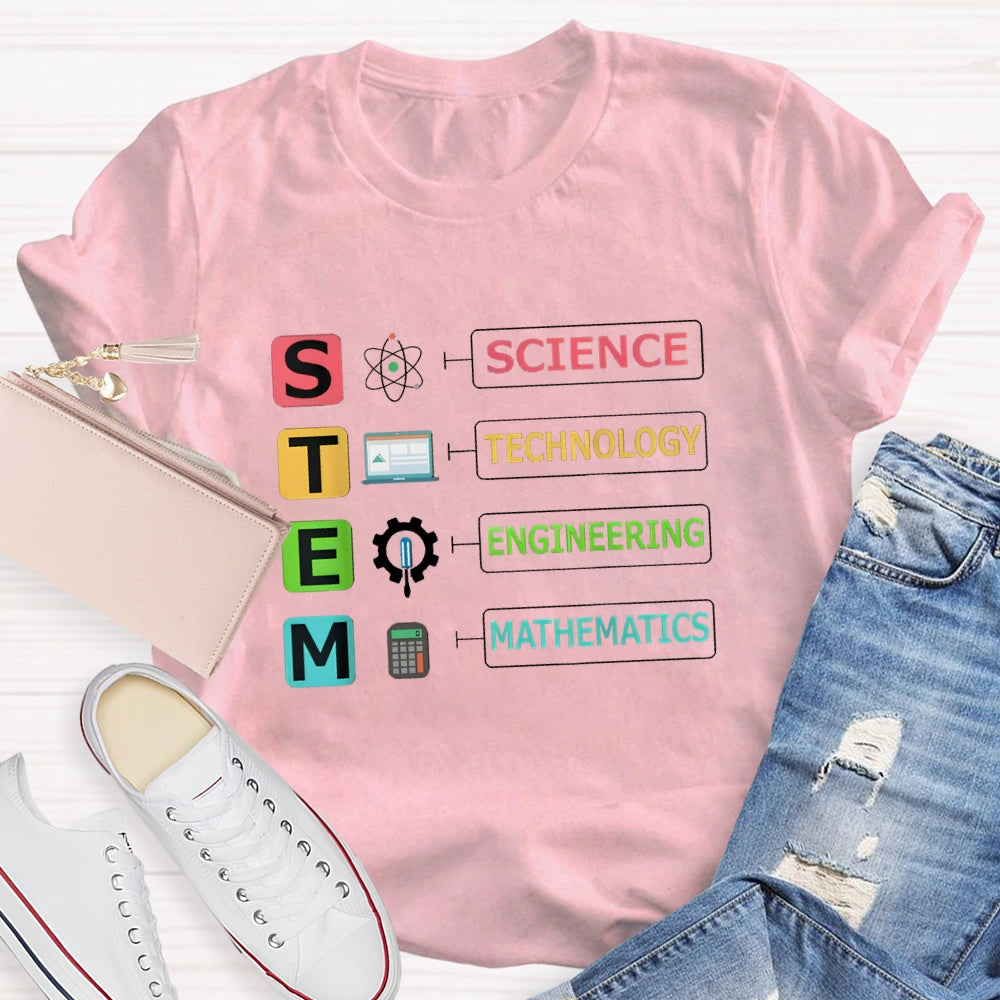 STEM Shirt Science Technology Engineering Math T-shirt