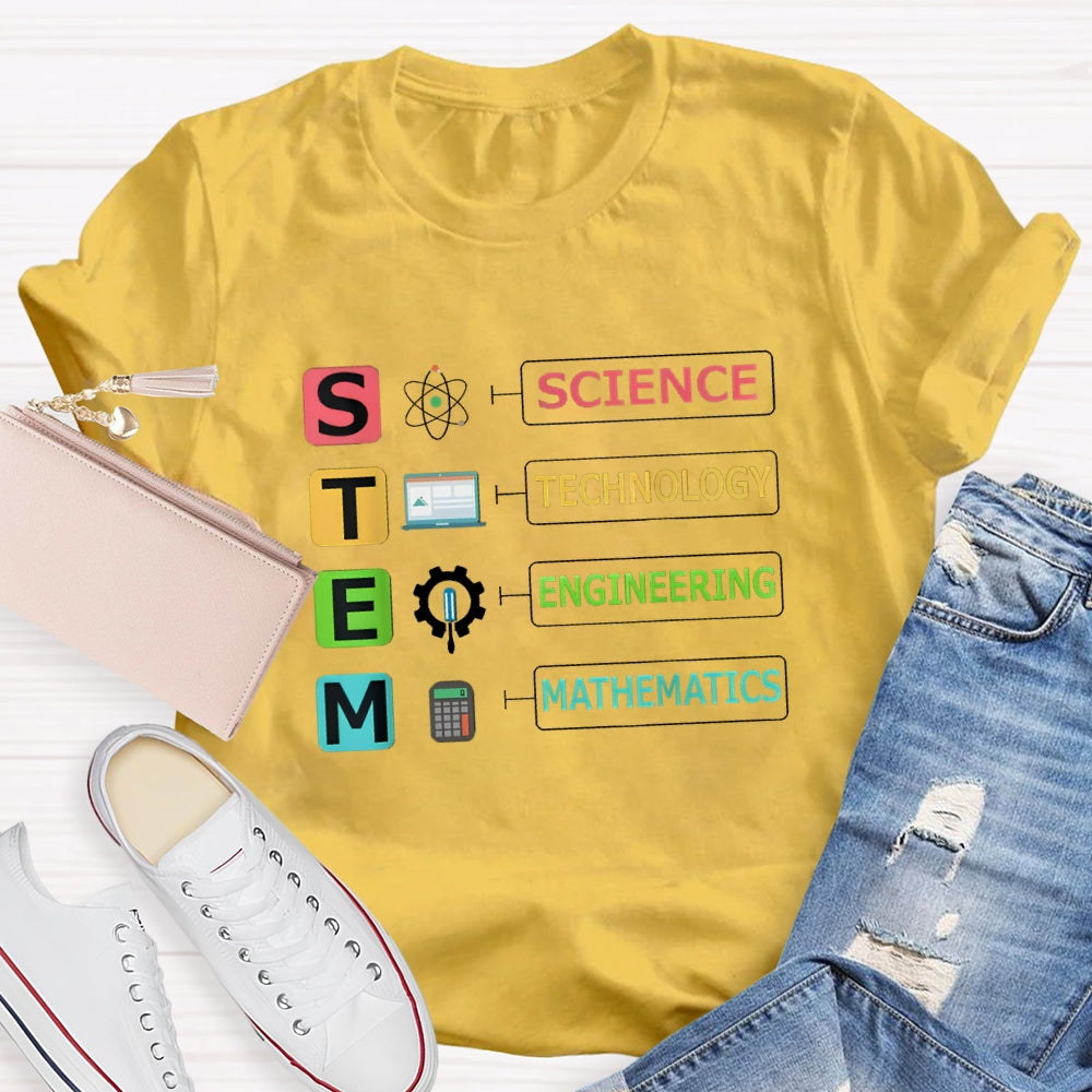 STEM Shirt Science Technology Engineering Math T-shirt