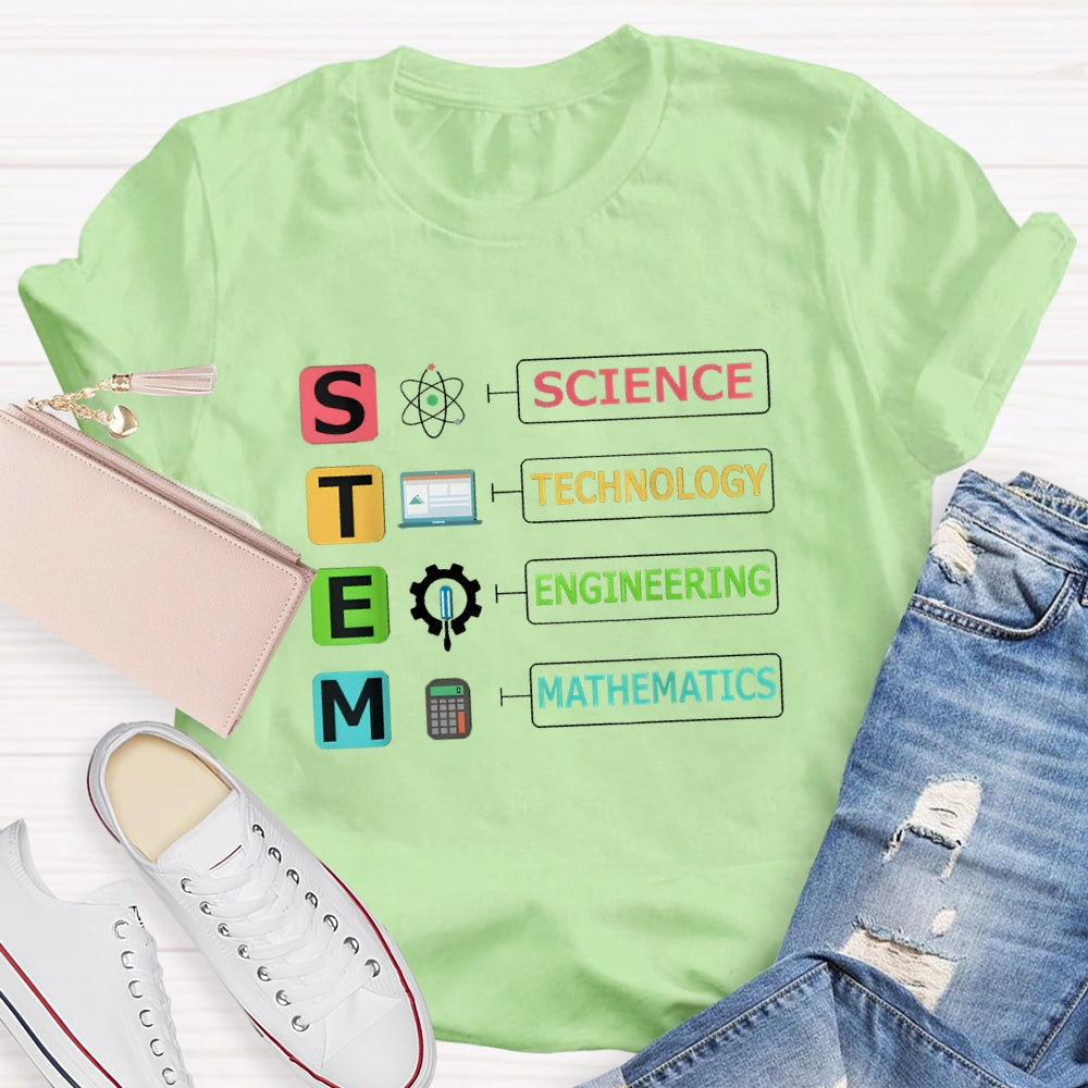 STEM Shirt Science Technology Engineering Math T-shirt