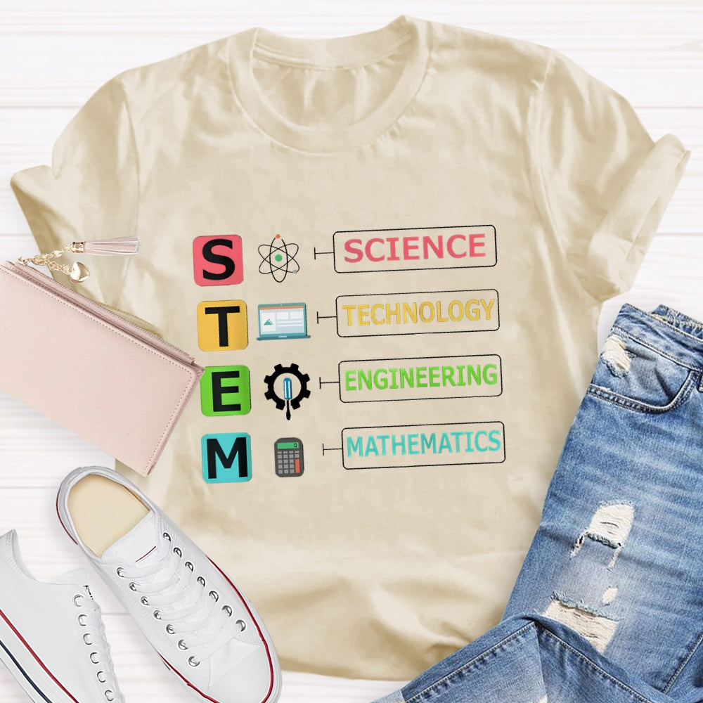 STEM Shirt Science Technology Engineering Math T-shirt