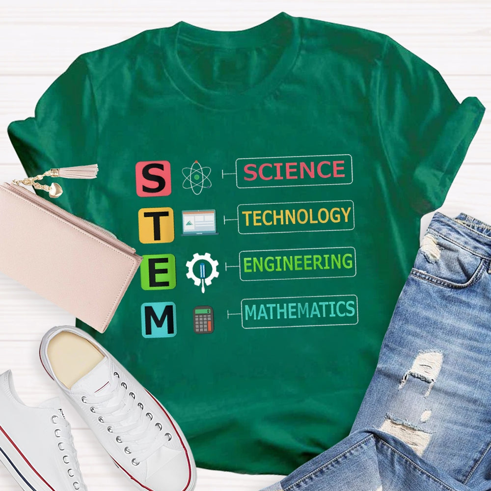 STEM Shirt Science Technology Engineering Math T-shirt