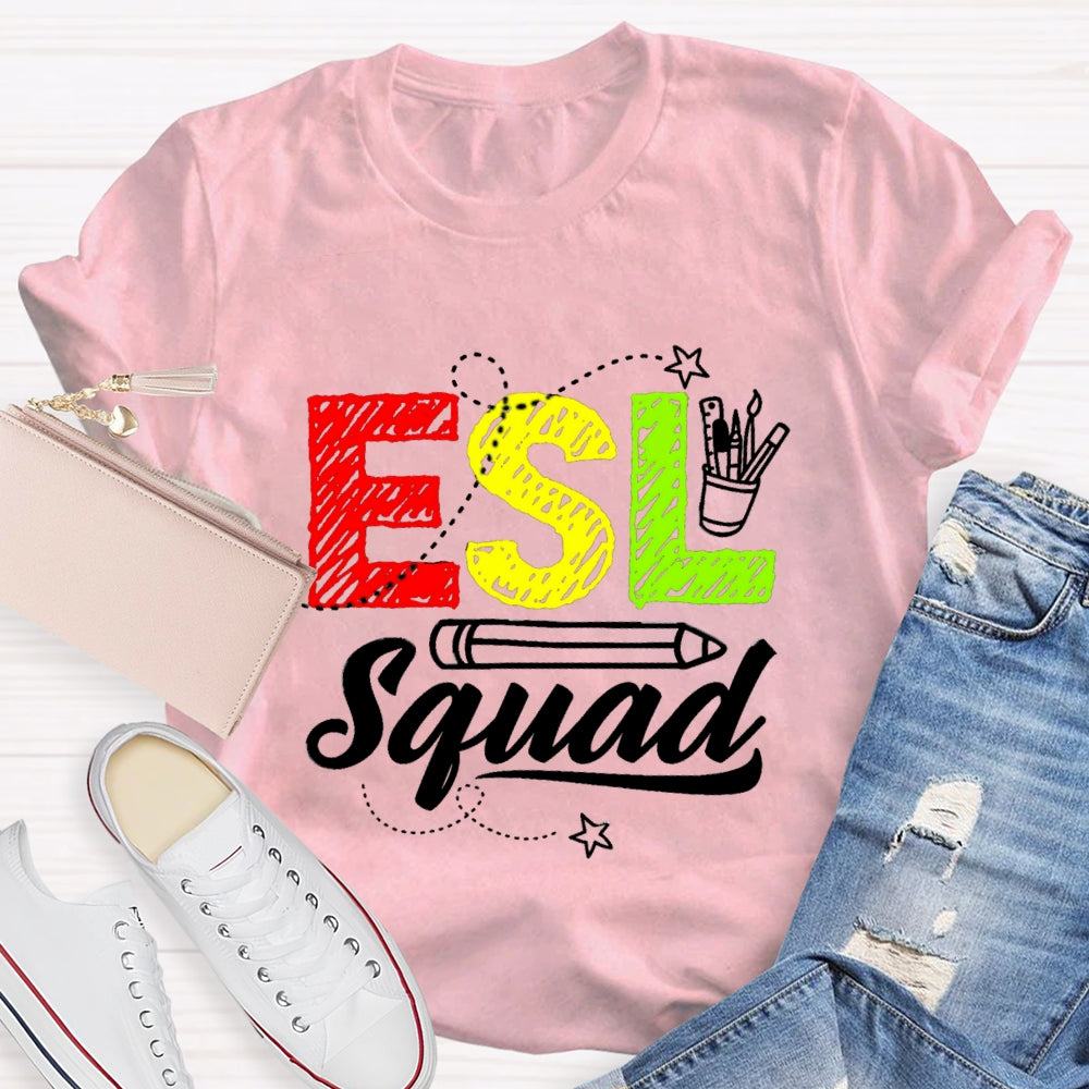 ESL Squad Pen Holder T-shirt