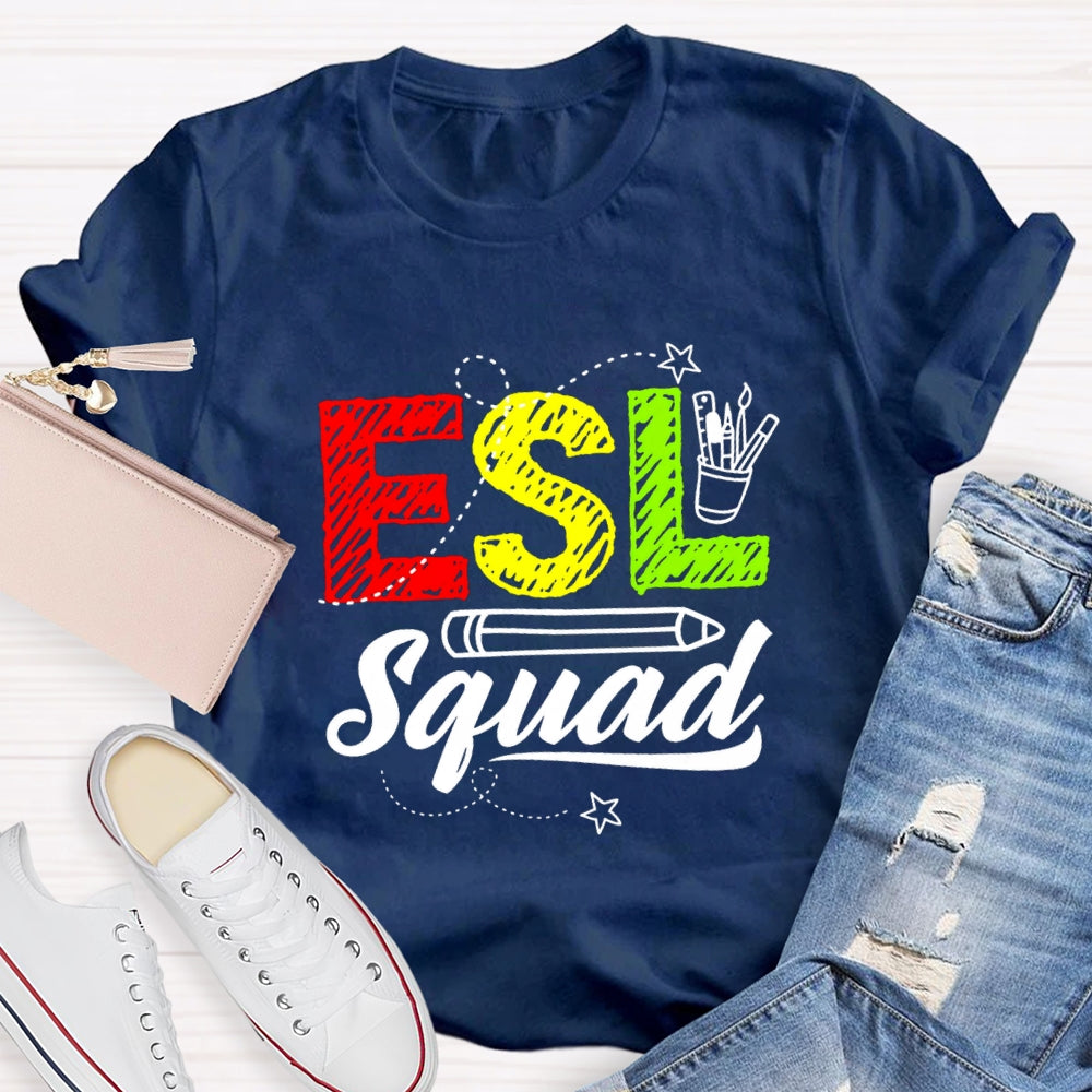 ESL Squad Pen Holder T-shirt
