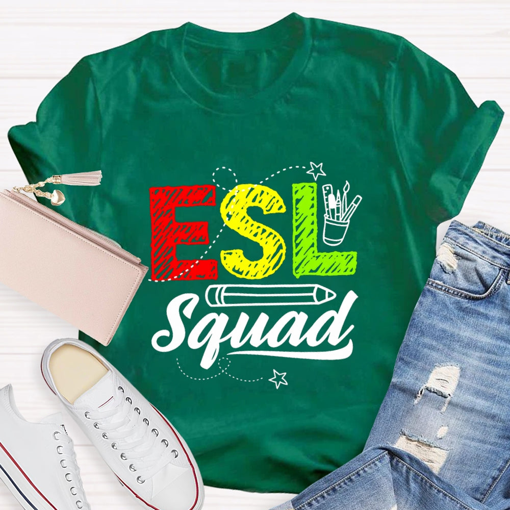 ESL Squad Pen Holder T-shirt