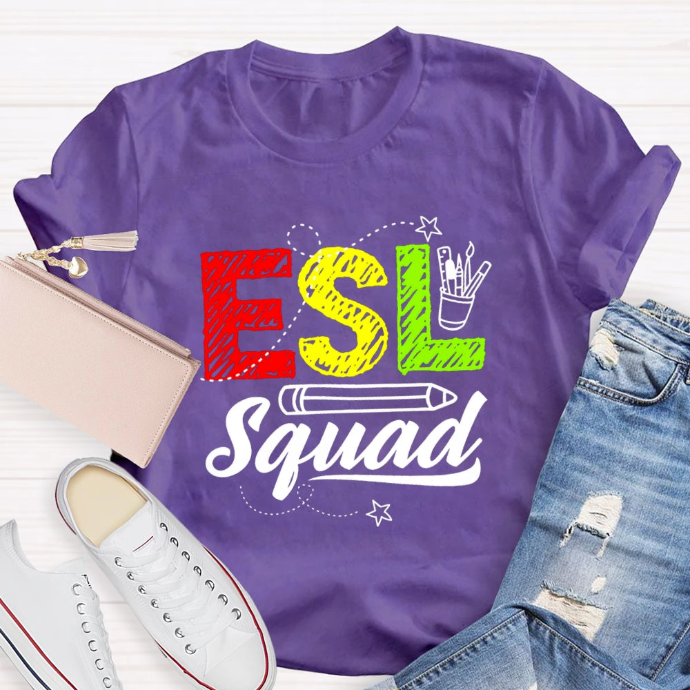 ESL Squad Pen Holder T-shirt