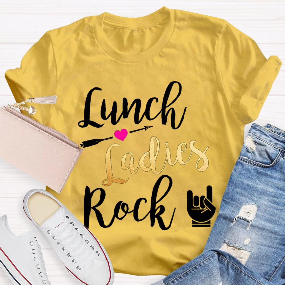Lunch Ladies Rock T-shirt