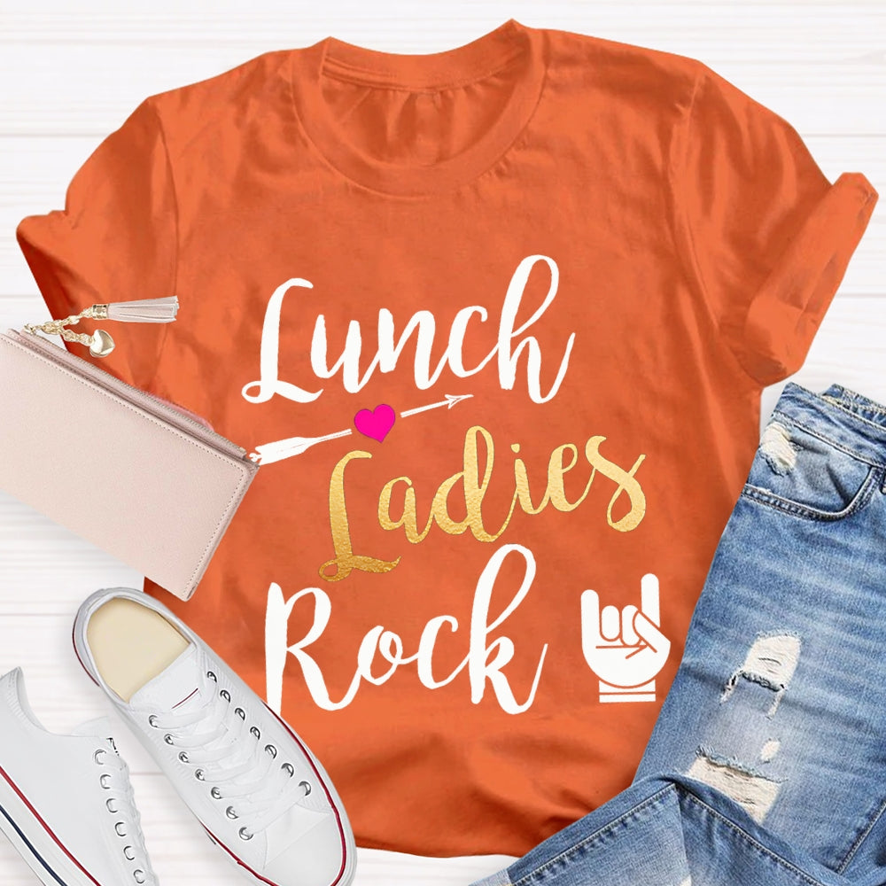 Lunch Ladies Rock T-shirt
