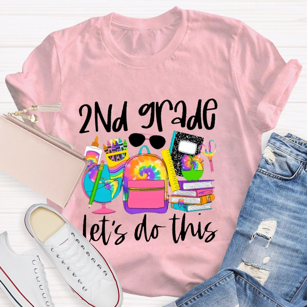 Personalized Grade 2nd Grade Let'S Do This T-shirt