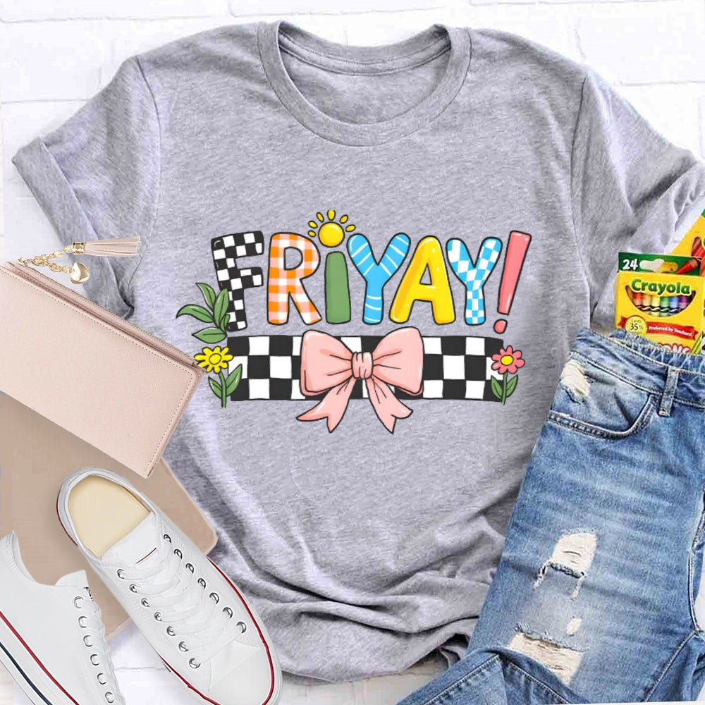Friyay Lattice Letters T-shirt