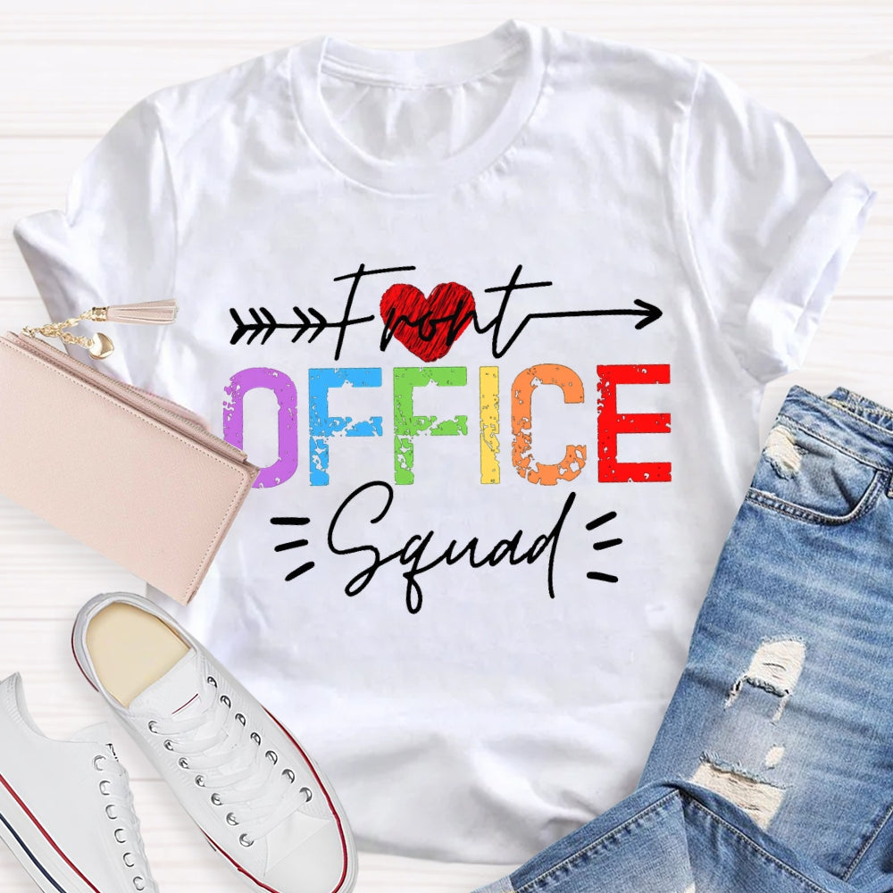 Front Office Squad Shoot Through The Heart T-shirt