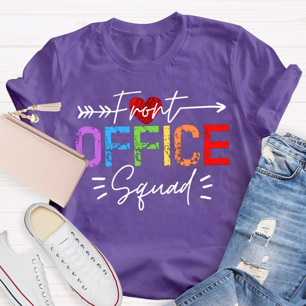 Front Office Squad Shoot Through The Heart T-shirt