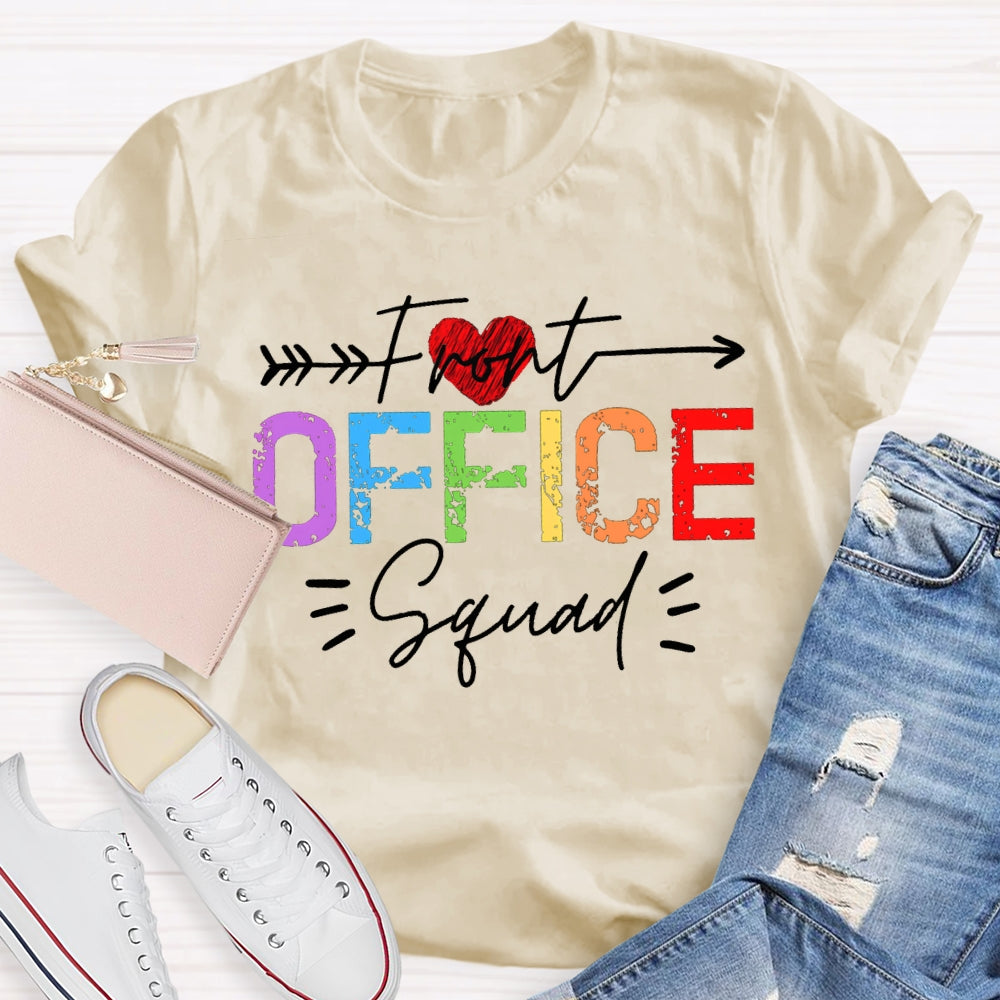 Front Office Squad Shoot Through The Heart T-shirt
