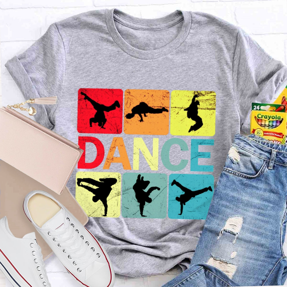 Dance Action Block Elements T-shirt