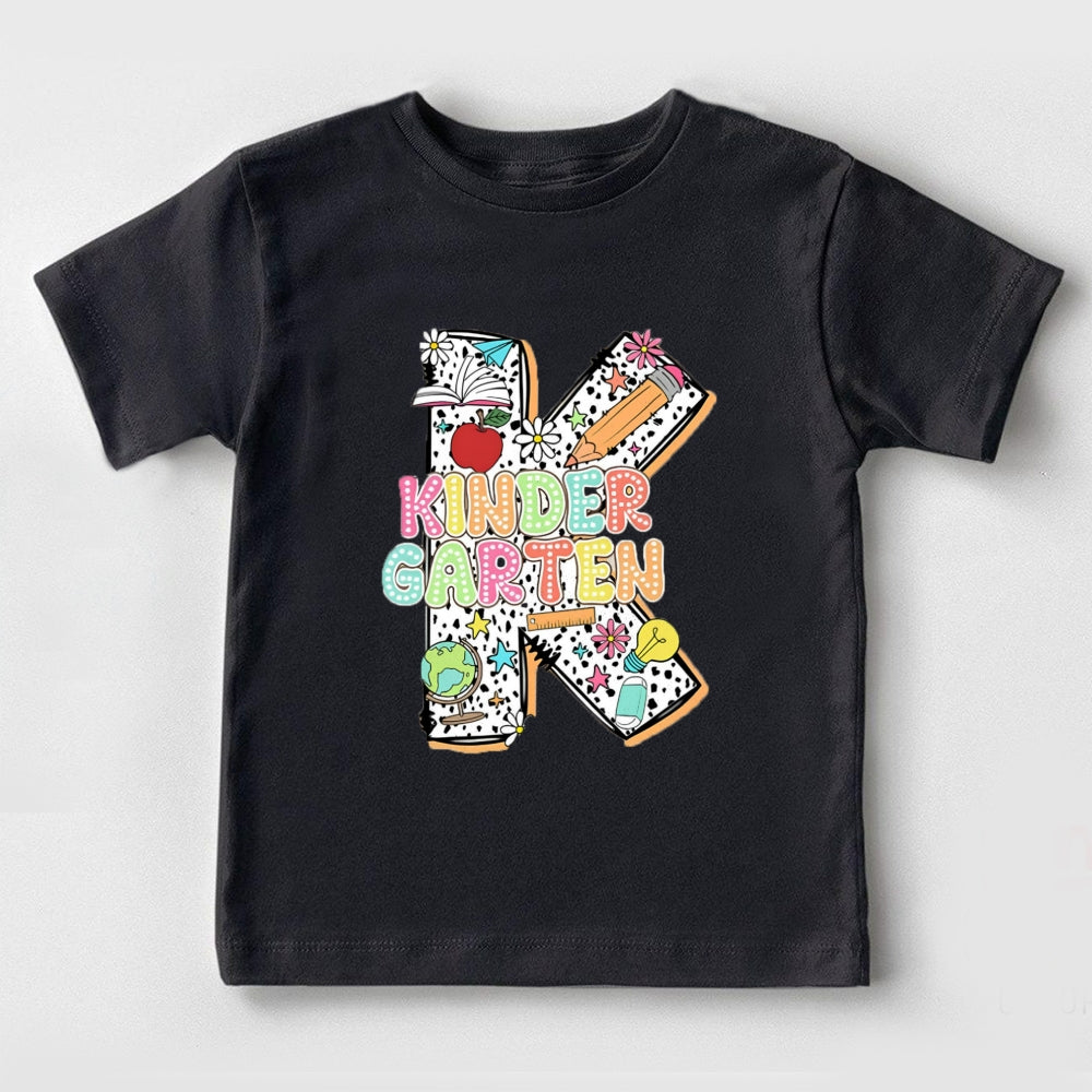 Personalized Grade K Is For Kindergarten Toddler T-Shirts