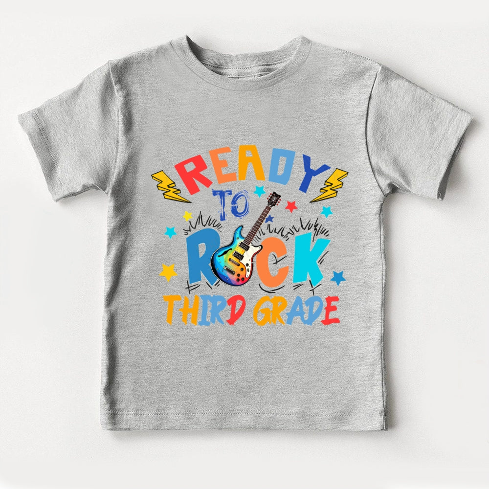 Personalized Grade I'M Ready To Third Grade Toddler&Kids Tees