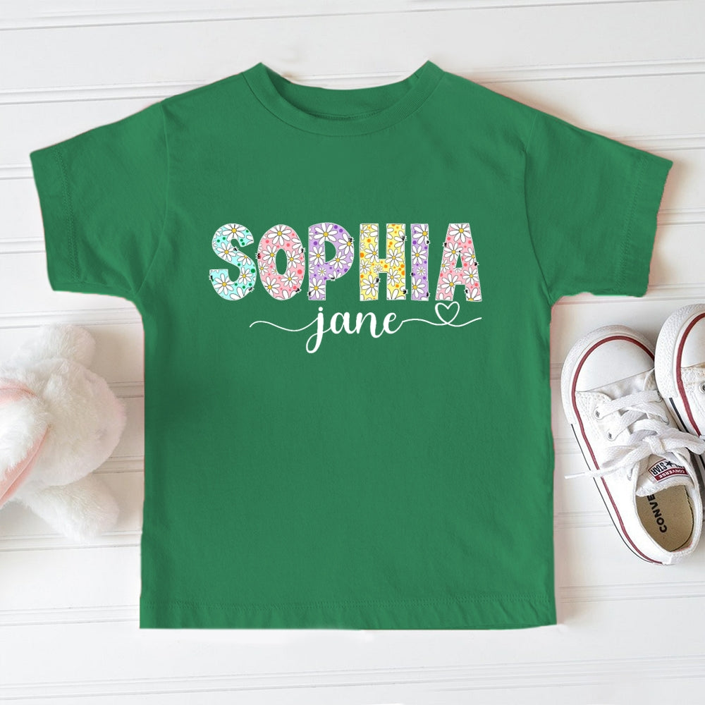 Personalized Name Sophia Jane Toddler T-shirts