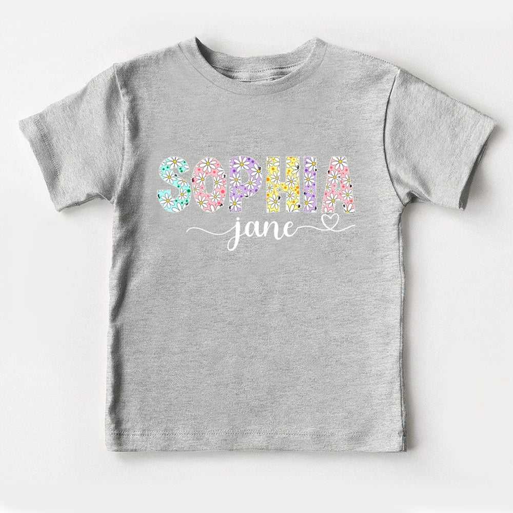 Personalized Name Sophia Jane Toddler T-shirts
