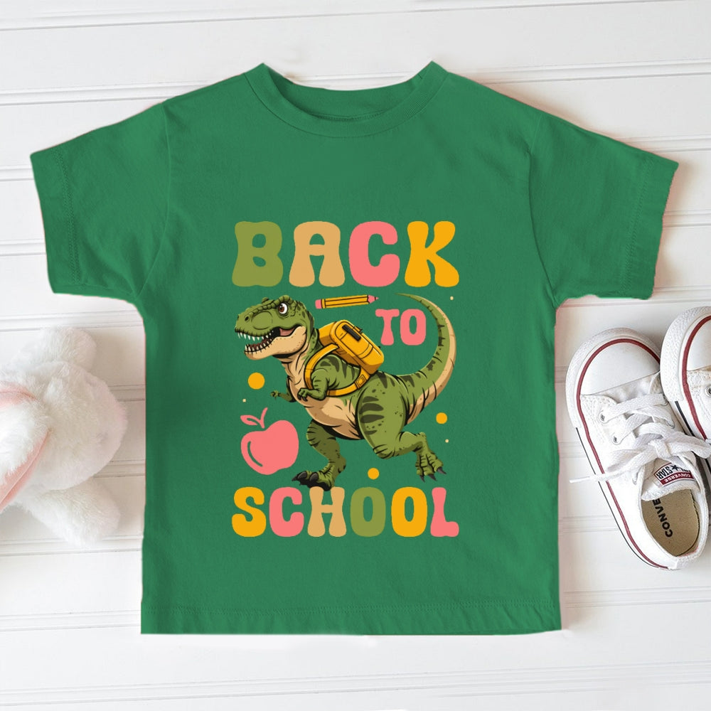 Back To School With Dinosaurs Toddler T-shirts