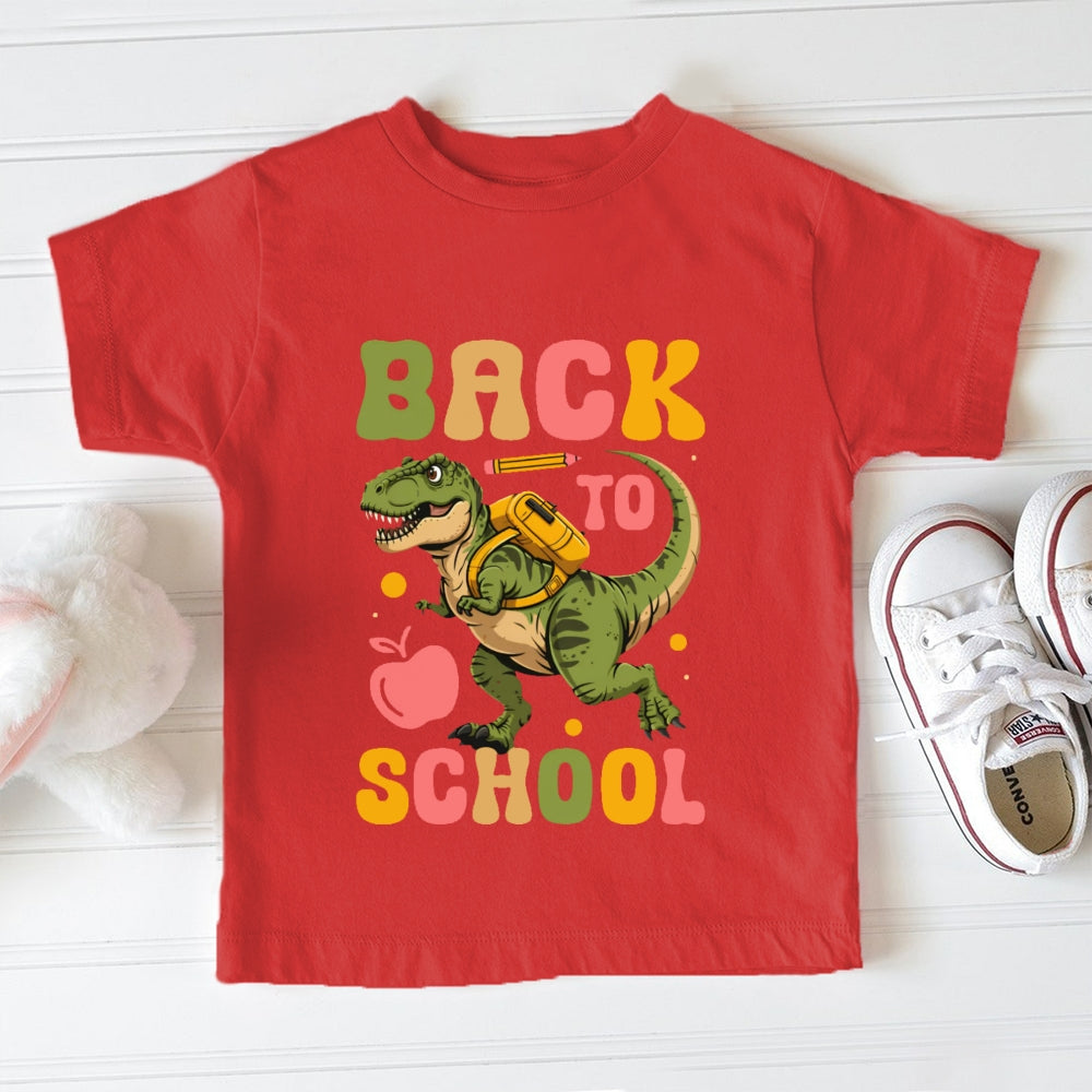 Back To School With Dinosaurs Toddler T-shirts