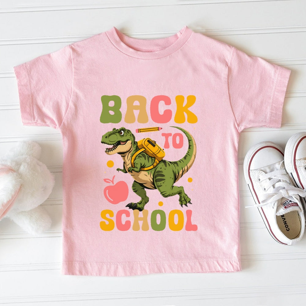 Back To School With Dinosaurs Toddler T-shirts