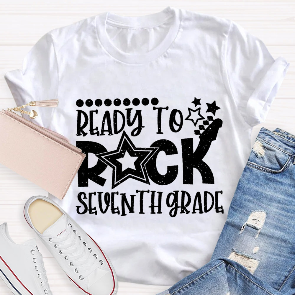 Personalized Grade Ready To Rock T-Shirt