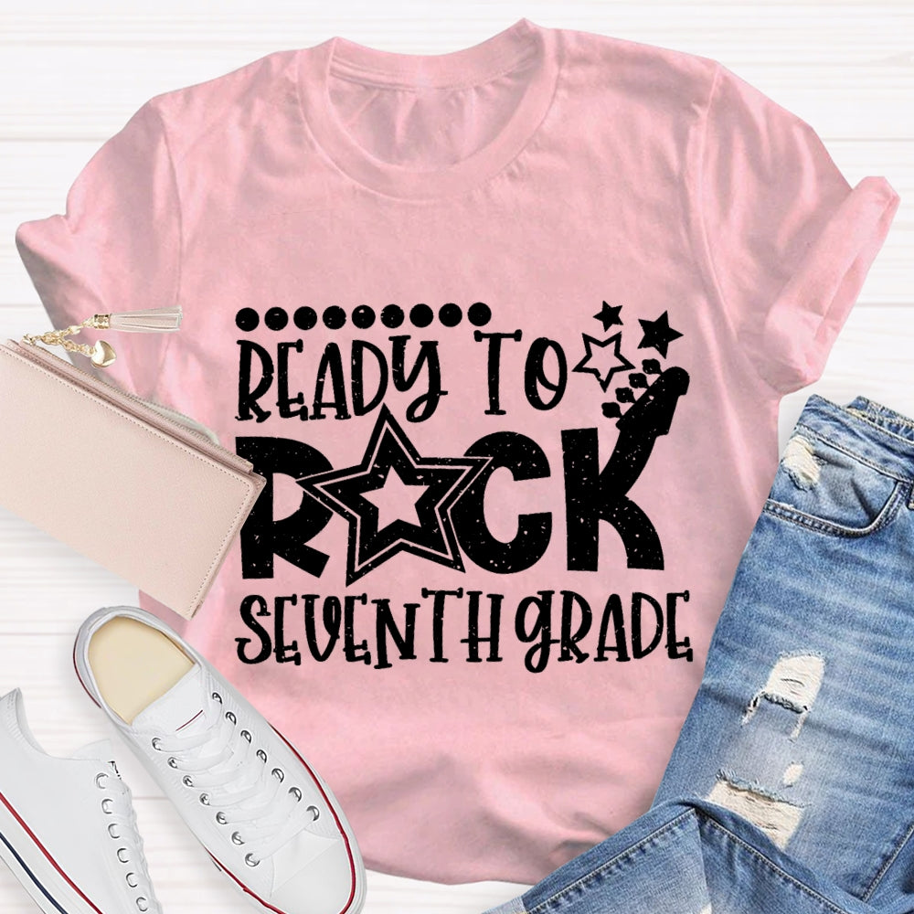 Personalized Grade Ready To Rock T-Shirt