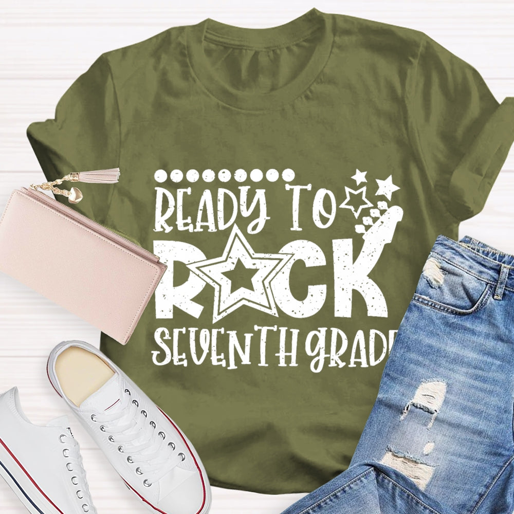 Personalized Grade Ready To Rock T-Shirt