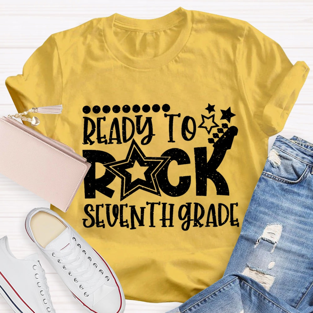 Personalized Grade Ready To Rock T-Shirt