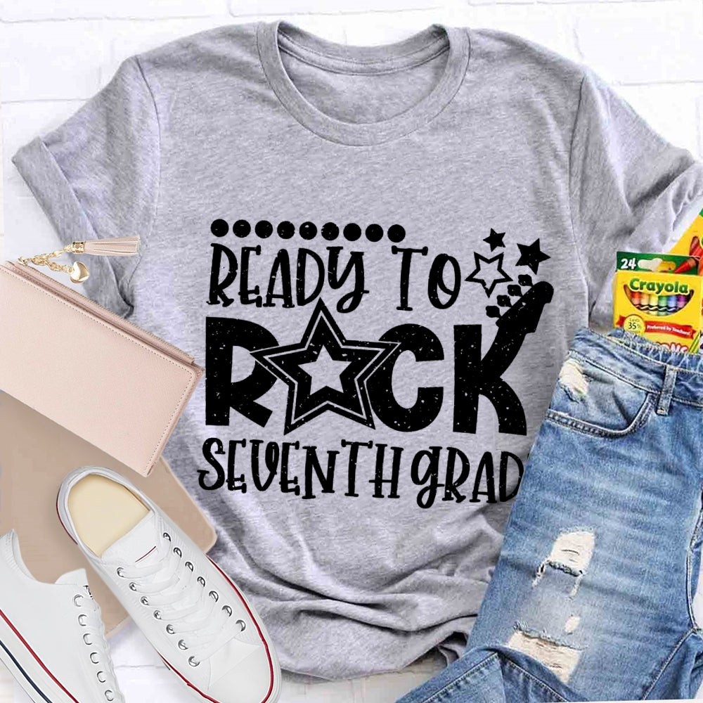Personalized Grade Ready To Rock T-Shirt