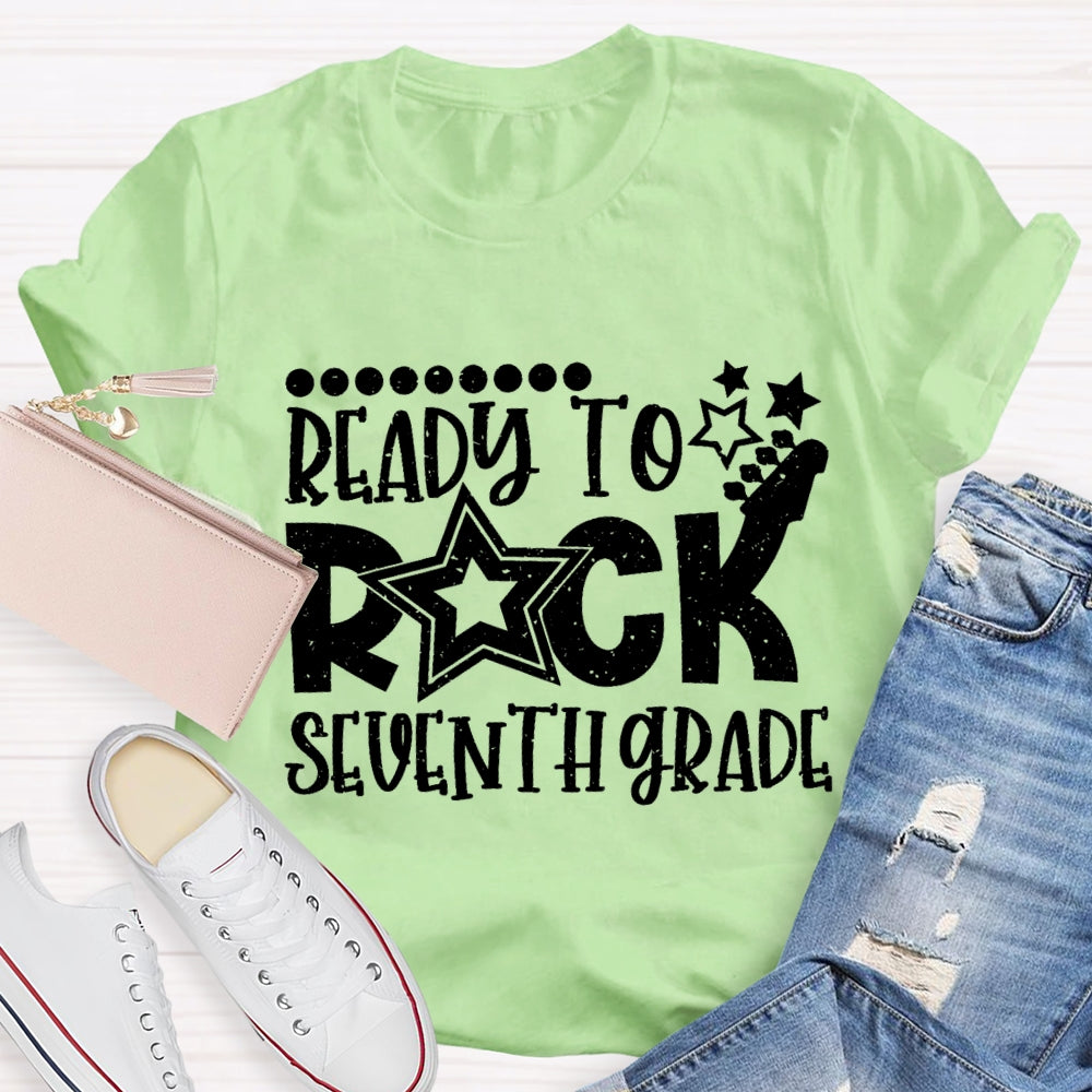 Personalized Grade Ready To Rock T-Shirt